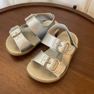 Silver Merrell Toddler sandals